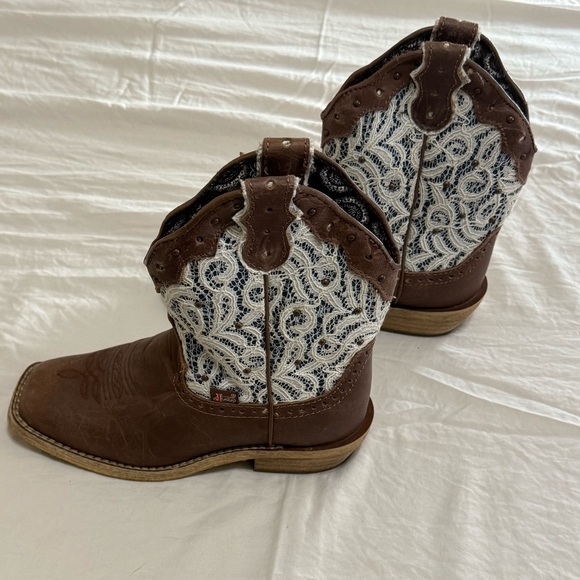 Justin Gypsy Other - Justin Gypsy Kids Cowboy Boots – Brown Western Leather – Size 5B